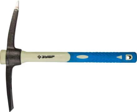 Кирка ЗУБР кованая, с обратной двухкомпонентной фиберглассовой рукояткой, 600г 20175-06 купить в Нефтеюганске