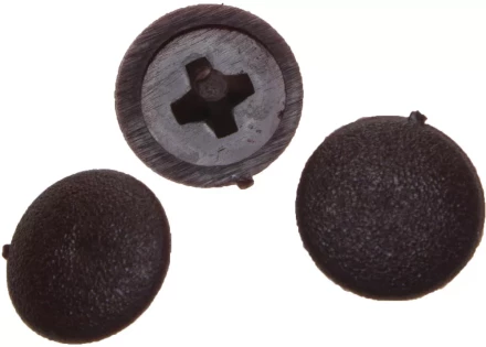 Заглушка декоративная ЗУБР под шуруп, цвет кр-дерево, шлиц №2, ТФ6, 40шт 4-308156-5 купить в Нефтеюганске