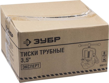 Тиски ЗУБР &quot;МАСТЕР&quot; для труб, № 2 - 3,5&quot; 32611-2 купить в Нефтеюганске