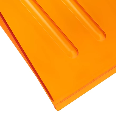 Лопата для уборки снега поликарбонат Сибртех, 465х410х1390 мм, стальной черенок, усиленная 61655 купить в Нефтеюганске