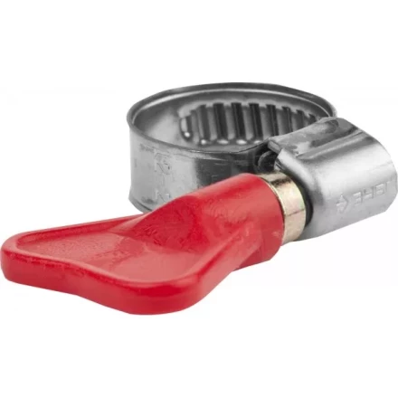 Хомуты ЗУБР &quot;ЭКСПЕРТ&quot; &quot;Бабочка&quot;, нерж. сталь, накатная лента 9 мм, 12-20 мм, 2 шт 37835-12-20 купить в Нефтеюганске