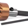 HSS-TiN коронка MESSER  21мм с центр. сверлом и толкающей пружиной для  лист. материала  до 2 мм ц/х купить в Нефтеюганске