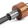 HSS-TiN коронка MESSER  21мм с центр. сверлом и толкающей пружиной для  лист. материала  до 2 мм ц/х купить в Нефтеюганске