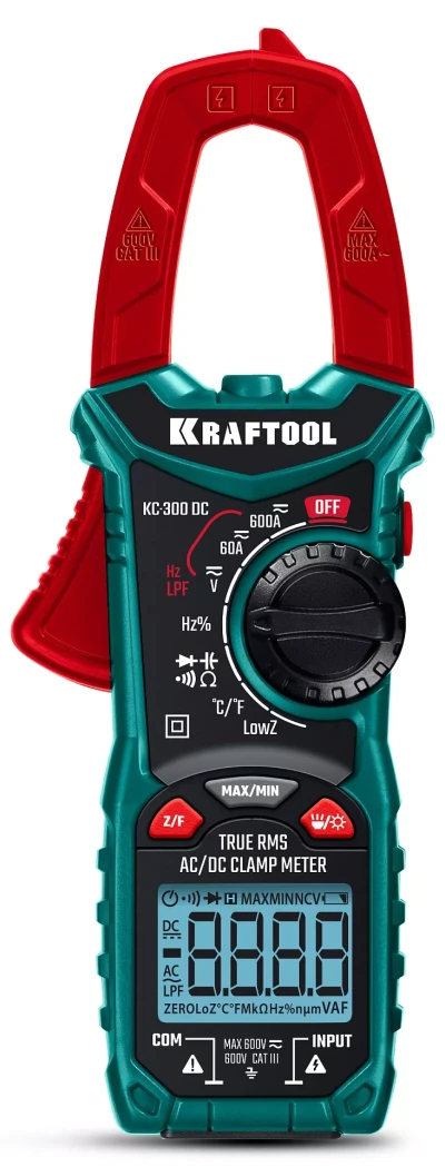 Токовые клещи цифровые KC-300DC 59830