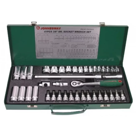 Набор головок торцевых 3/8&quot;DR 6-24мм 41предметов S04Н3141S Jonnesway 47203 купить в Нефтеюганске