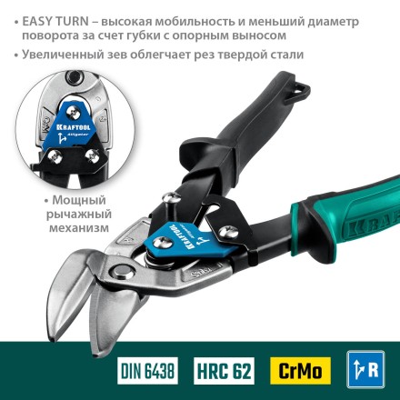 Ножницы по металлу двухрычажные Alligator 2328-OR купить в Нефтеюганске