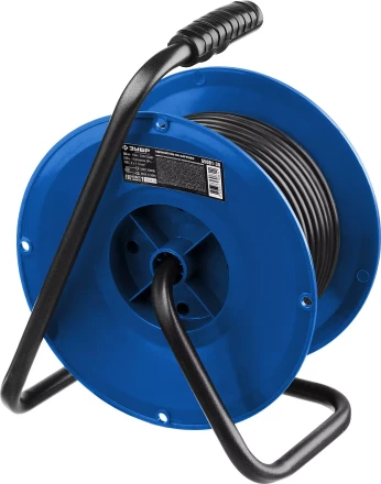 Удлинитель на катушке "ПВС 315", 30 м, 3500 Вт, 4 гнезда, IP44, ПВС 3х1,5 кв мм, ЗУБР 55081-30 купить в Нефтеюганске