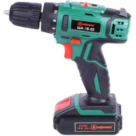 Аккумуляторный шуруповерт Дифмаш ША-18-02 купить в Нефтеюганске