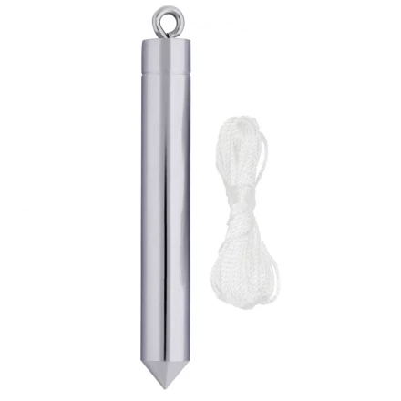 Отвес цилиндрический 200 г шнур 5 м Matrix 84886 купить в Нефтеюганске