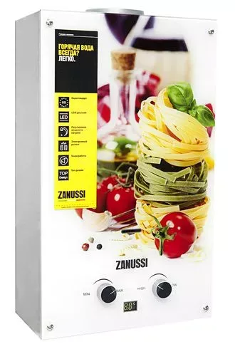 Колонка газовая Zanussi GWH 10 Fonte Glass La Spezia купить в Нефтеюганске