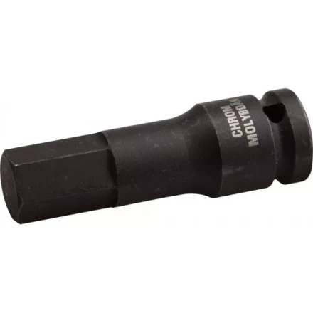 Торцовая головка KRAFTOOL &quot;INDUSTRIE QUALITAT&quot; ударная (1/2&quot;), HEX, Cr-Mo, фосфатированная, H14 27950-14_z01 купить в Нефтеюганске