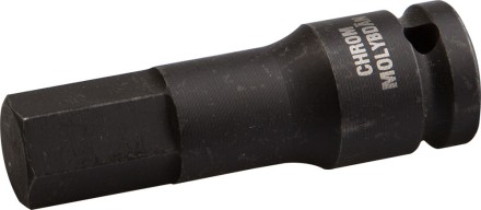 Торцовая головка KRAFTOOL &quot;INDUSTRIE QUALITAT&quot; ударная (1/2&quot;), HEX, Cr-Mo, фосфатированная, H14 27950-14_z01 купить в Нефтеюганске