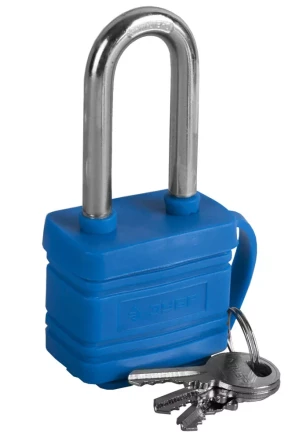 Замок ЗУБР &quot;ЭКСПЕРТ&quot; навесной всепогодный, удлиненная дужка, 40мм 37212-40 купить в Нефтеюганске