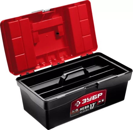 Ящик для инструмента &quot;НЕВА-17&quot; пластиковый, ЗУБР 38323-17 купить в Нефтеюганске