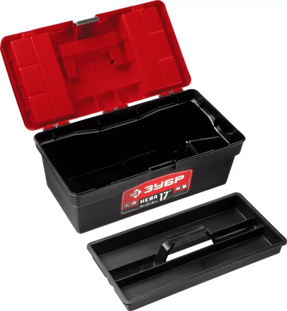 Ящик для инструмента &quot;НЕВА-17&quot; пластиковый, ЗУБР 38323-17 купить в Нефтеюганске
