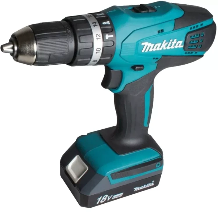 Аккумуляторная дрель -шуруповерт Makita HP457DWE купить в Нефтеюганске