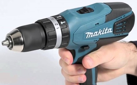 Аккумуляторная дрель -шуруповерт Makita HP457DWE купить в Нефтеюганске