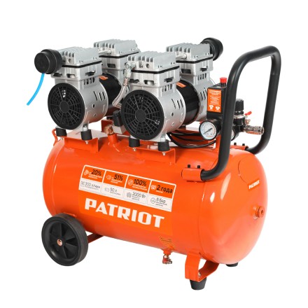 Компрессор поршневой безмасляный PATRIOT WO 50-300 купить в Нефтеюганске