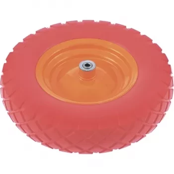 Колесо полиуретановое 4.80/4-8 длина оси 90мм подшипник 20мм Palisad 68977 купить в Нефтеюганске