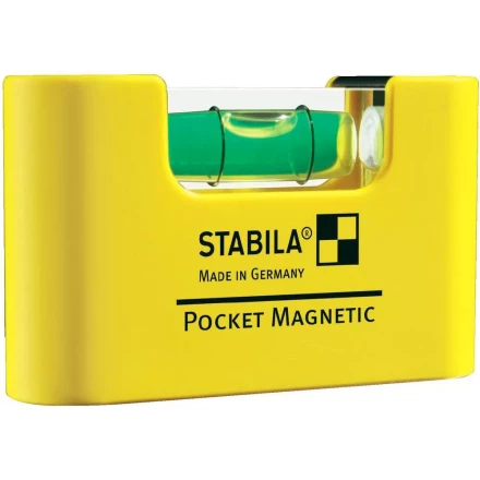 Уровень тип  Pocket Magnetic  70x20x40мм  с магнитом   STABILA купить в Нефтеюганске