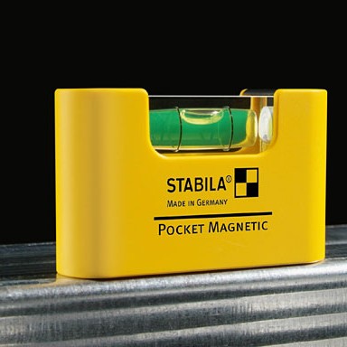 Уровень тип  Pocket Magnetic  70x20x40мм  с магнитом   STABILA купить в Нефтеюганске