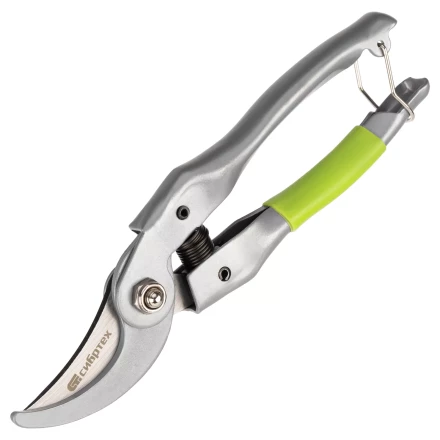 Секатор прямого реза Сибртех, 225 мм, металлические рукоятки, нижняя в ПВХ-оболочке, 604695 купить в Нефтеюганске