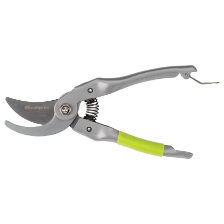 Секатор прямого реза Сибртех, 225 мм, металлические рукоятки, нижняя в ПВХ-оболочке, 604695 купить в Нефтеюганске