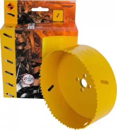 Коронка Bi-Metal Ф105 мм М42 Энкор 24405 купить в Нефтеюганске