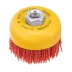 Щетка для УШМ, 75 мм, Чашка, нейлоновая щетина, М14, Denzel 74465 купить в Нефтеюганске