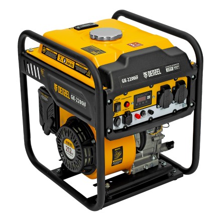 Генератор инверторный DENZEL GK-2200iF, 2,2 кВт, 230 В, ручной старт купить в Нефтеюганске