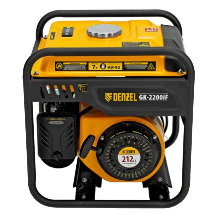 Генератор инверторный DENZEL GK-2200iF, 2,2 кВт, 230 В, ручной старт купить в Нефтеюганске