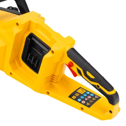 Цепная пила аккумуляторная бесщет. Denzel RCS400-36-0 58611, Li-ion, 36 В, шина 400 мм купить в Нефтеюганске