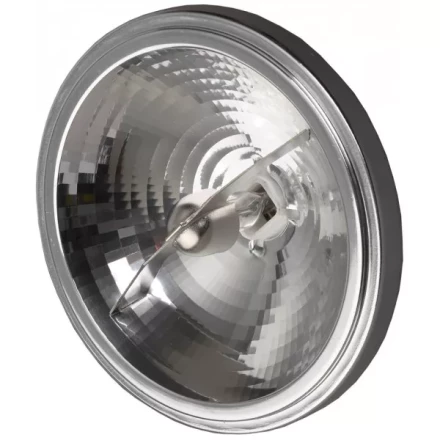 Лампа галогенная СВЕТОЗАР алюм. отражатель, угол 8гр, цоколь G53, диаметр 111мм, 50Вт, 12В SV-44745-08 купить в Нефтеюганске