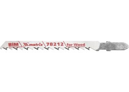 Полотна для электролобзика по дереву 3 шт T101DF 75 x 4мм Bimetal MATRIX Professional 78212