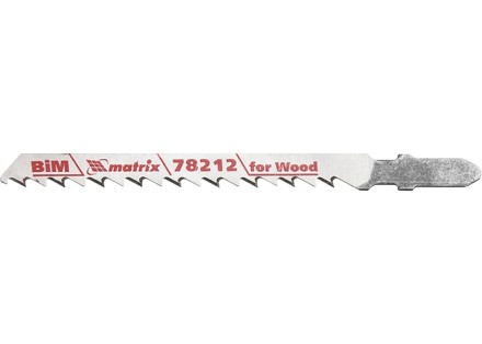 Полотна для электролобзика по дереву 3 шт T101DF 75 x 4мм Bimetal MATRIX Professional 78212 купить в Нефтеюганске