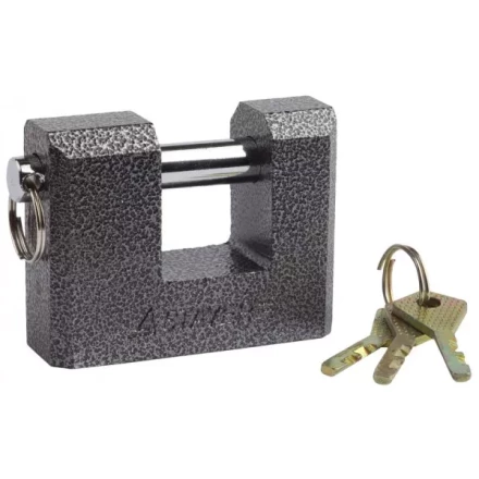 Замок STAYER &quot;MASTER&quot; навесной, П-образн.металлический корпус, с закаленной дужкой, в коробке, 80мм 37143-80 купить в Нефтеюганске