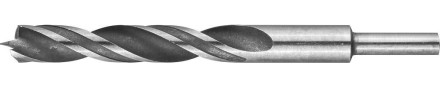 Сверло по дереву, двухленточное, спиральное, KRAFTOOL 29400-150-12, d=12x150мм 29400-150-12 купить в Нефтеюганске
