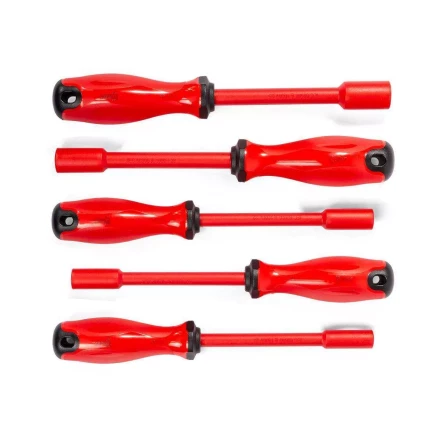 Набор диэлектрических отверток КВТ VDE НИО-2205-Т с внутренним шестигранником, 5 шт. (88927) купить в Нефтеюганске