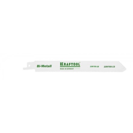 Полотно KRAFTOOL &quot;INDUSTRIE QUALITAT&quot;, S922EF, для эл/ножовки, Bi-Metall, по металлу, шаг 1,4мм, 130мм 159755-13 купить в Нефтеюганске