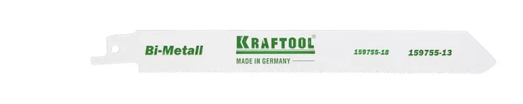 Полотно KRAFTOOL "INDUSTRIE QUALITAT", S922EF, для эл/ножовки, Bi-Metall, по металлу, шаг 1,4мм, 130мм 159755-13 купить в Нефтеюганске