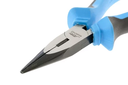 Длинногубцы прямые 160 мм хром-ванадий двухкомпонентные рукоятки БАРС 17195 купить в Нефтеюганске