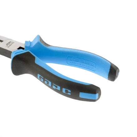 Длинногубцы прямые 160 мм хром-ванадий двухкомпонентные рукоятки БАРС 17195 купить в Нефтеюганске