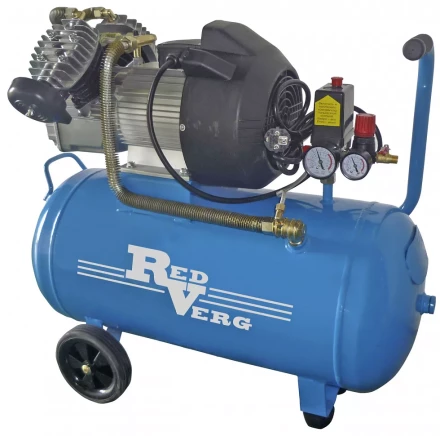 Компрессор масляный поршневой прямой привод RedVerg RD30/50 купить в Нефтеюганске