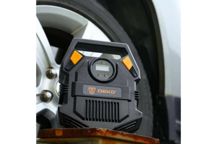 Насос автомобильный цифровой DEKO DKCP160Psi-LCD Basic, 065-0797 купить в Нефтеюганске