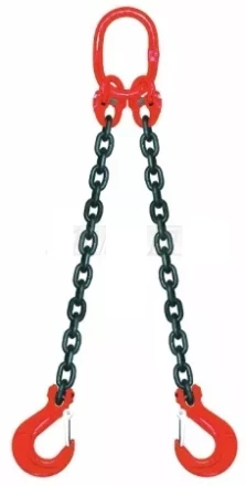 Строп цепной двухветвевой 2СЦ 21.2 т L=6 м 8 кл ОВ 31.5т купить в Нефтеюганске