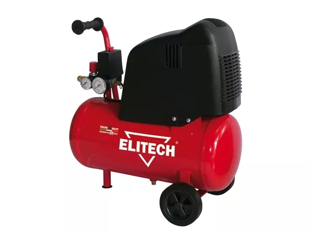 Компрессор безмасляный поршневой прямой привод Elitech ОМ 195/24+4К купить в Нефтеюганске