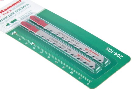 Пилки для лобзика HAMMER JG WD-PL T144D (2шт.) купить в Нефтеюганске