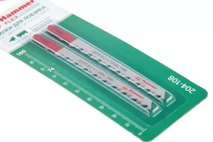 Пилки для лобзика HAMMER JG WD-PL T144D (2шт.) купить в Нефтеюганске