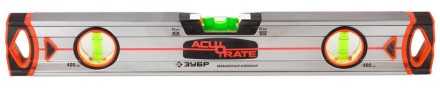 Уровень ЗУБР &quot;ACURATE 5&quot; магнитн коробчатый усилен, фрезерованный, особопрочный профиль из авиационного алюминия, 40см 34595-040-M купить в Нефтеюганске