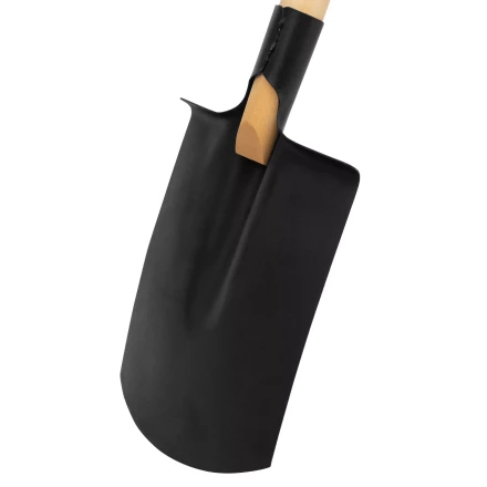 Лопата прямоугольная, 200х284х1340 мм, деревянный черенок с пропиткой, Россия Сибртех 614585 купить в Нефтеюганске